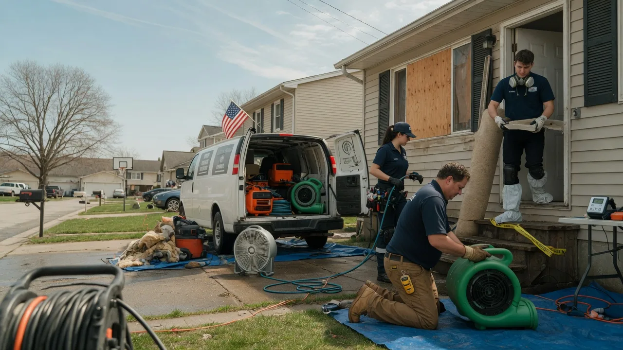 Water Damage Restoration in Mclemoresville, TN near me